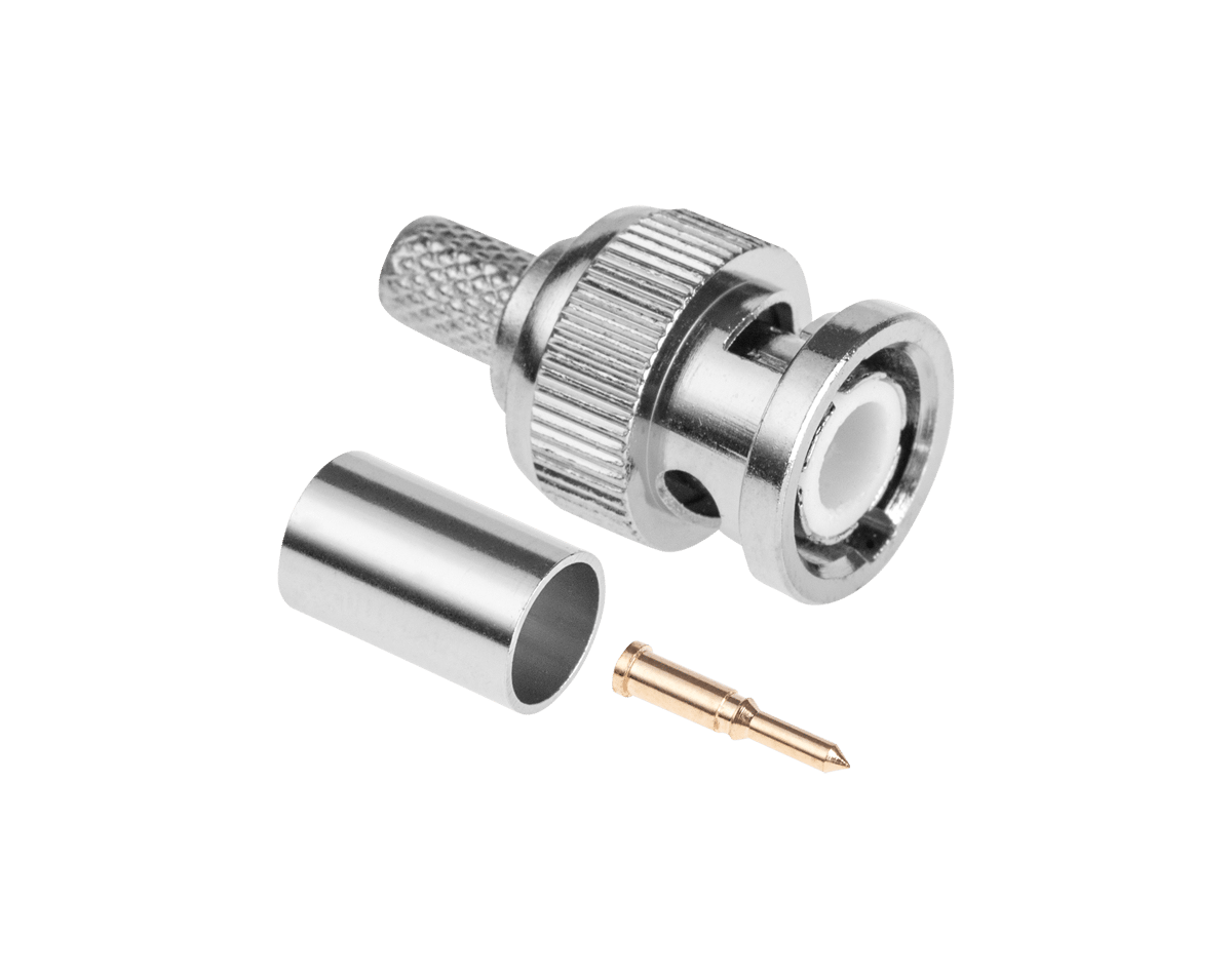 Обтискний штекер BNC RG58 Обтискний штекер BNC RG58 WTY0474-1