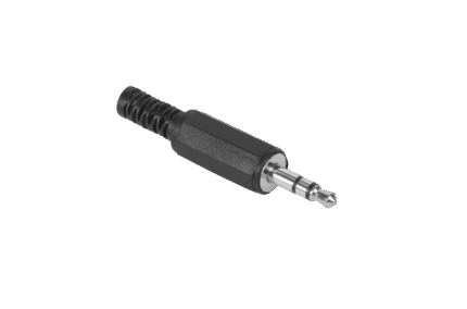 Пластиковий стерео штекер Jack 3.5 від Cabletech WTY0008.1