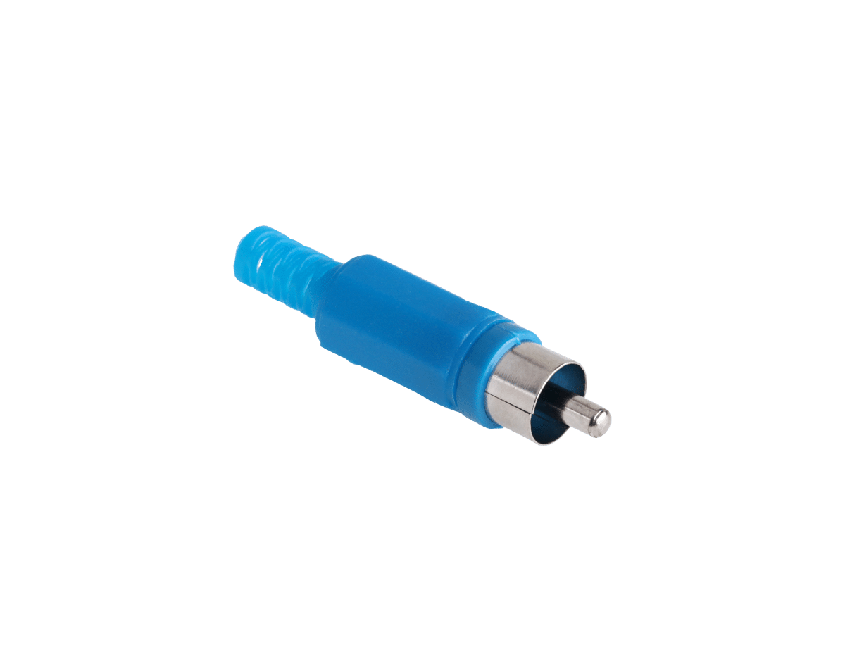Штекер RCA синій NH405 Штекер RCA синій NH405 WTY0061C