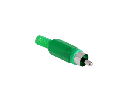 Роз'єм RCA WTY0061D зелений
