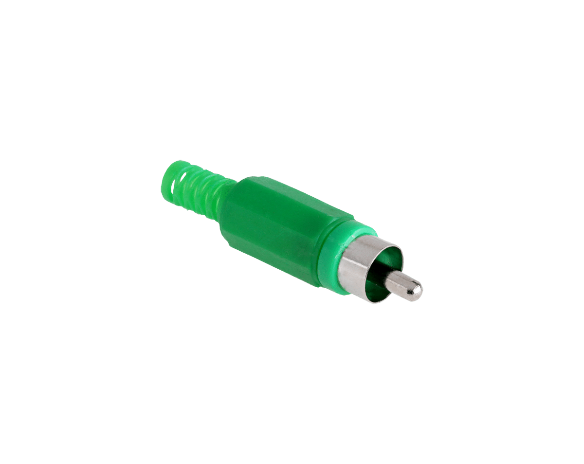 Роз'єм RCA зелений Роз'єм RCA WTY0061D зелений
