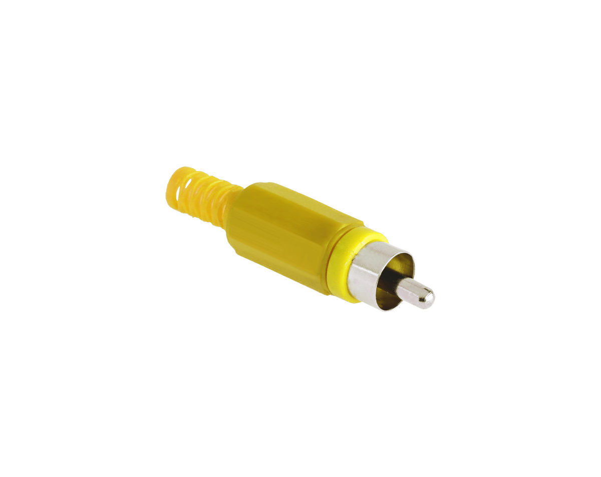 Штекер RCA жовтий Штекер RCA WTY0061E жовтий