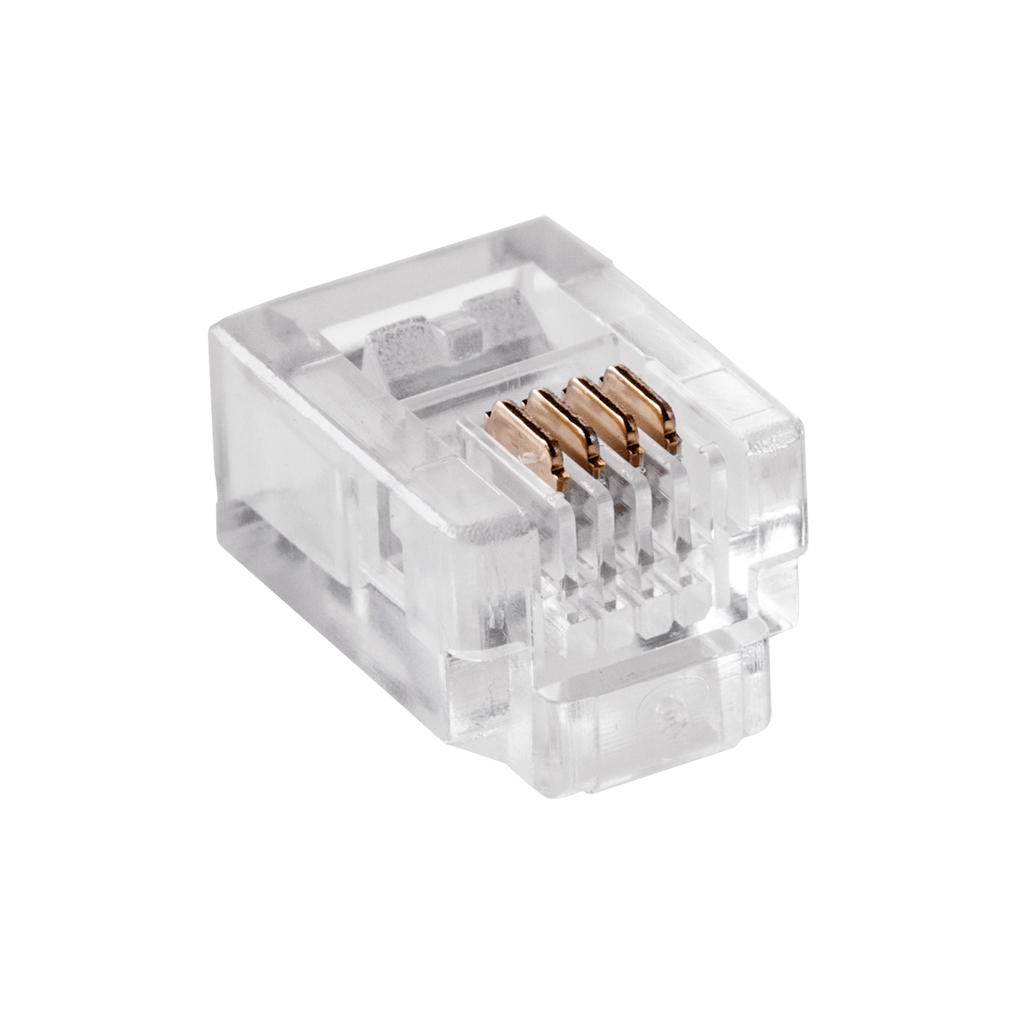 Телефонний штекер RJ11 6P 4C Телефонний штекер RJ11 TEL0002.1 6P 4C