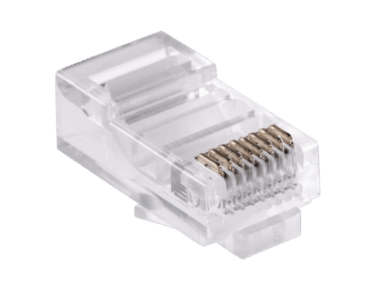 Телефонний штекер. RJ45 TEL0004-1.1 8P 8C (дротовий)