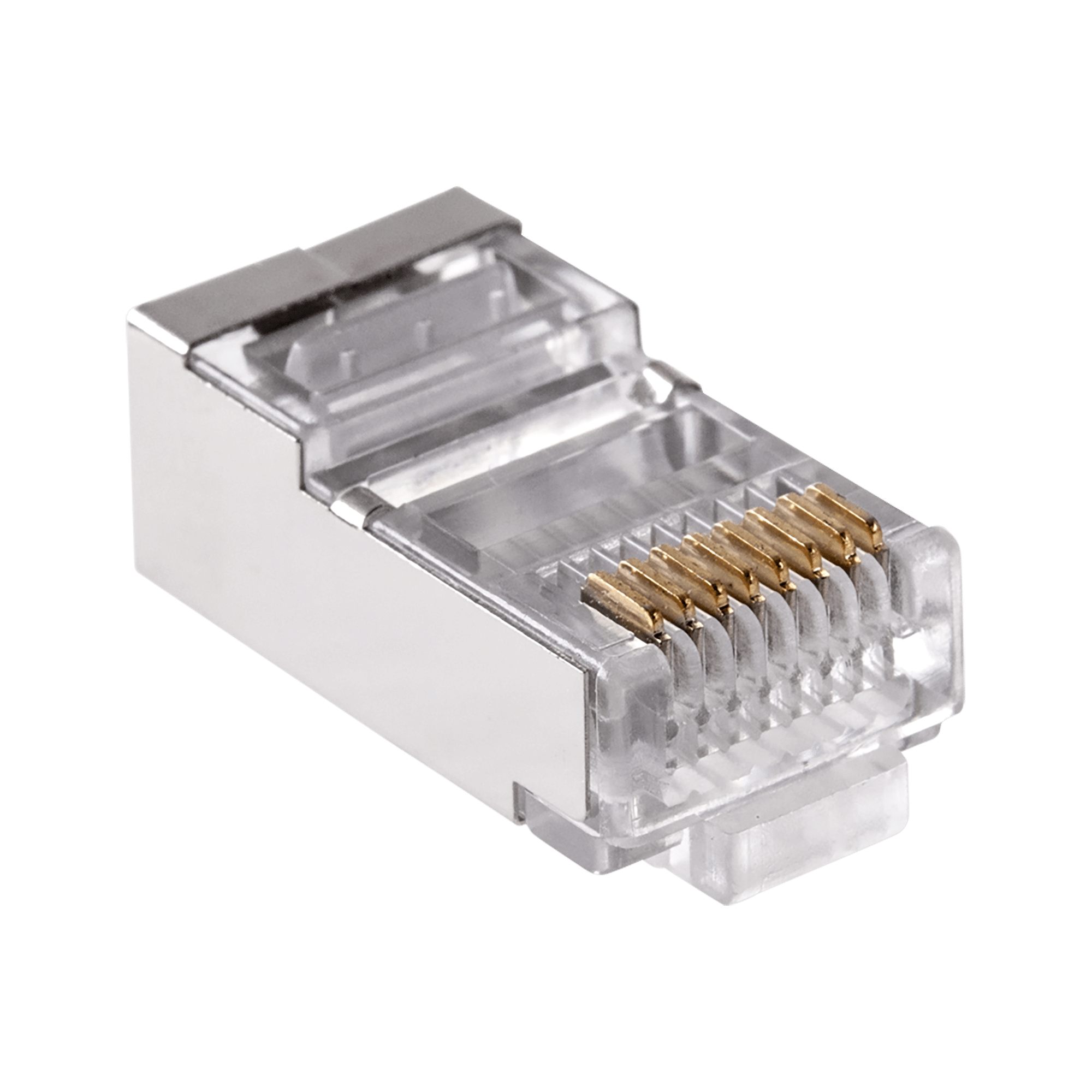 Телефонний штекер. RJ45 8P 8C (дротовий) через CAT.5E екранований Телефонний штекер. RJ45 TEL0073 8P 8C (дротовий) через CAT.5E екранований