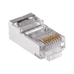 Телефонний штекер. RJ45 TEL0074 8P 8C (дротовий) через CAT.6E екранований
