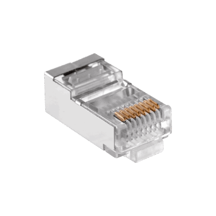 Телефонний штекер. RJ45 TEL0005.1 8P 8C + екран