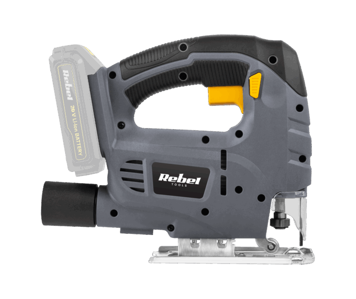 Акумуляторний лобзик Rebel RB-1031 20 В (без акумулятора та зарядного пристрою) - Зображення 3