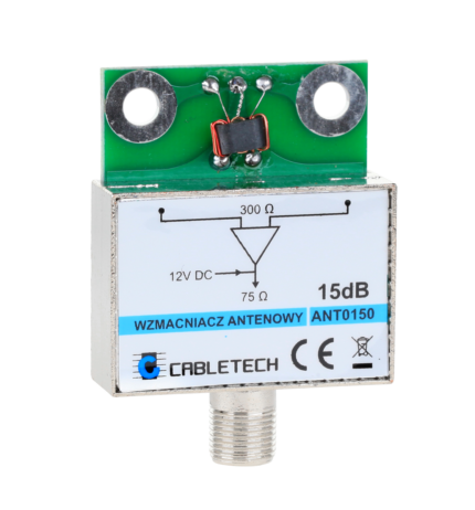 Екранований антенний підсилювач Cabletech ANT0150 15 дБ