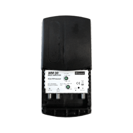WM-30 FM/VHF+UHF DVB-T2 5G ЗАХИЩЕНИЙ щогловий підсилювач Telkom telmor ANT0728