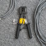 Обтискний інструмент для наскрізних штекерів RJ45, Rebel RB-1007 RJ12, RJ11 - Зображення 6