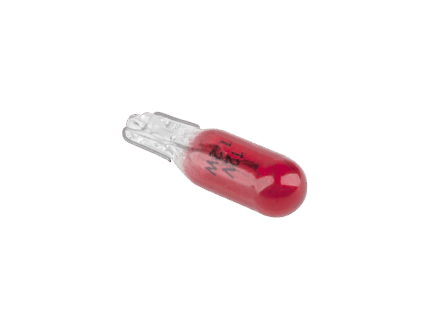 Автомобільна лампочка 12V Vipow ZAR0173 1.2W (W1.2W) червона
