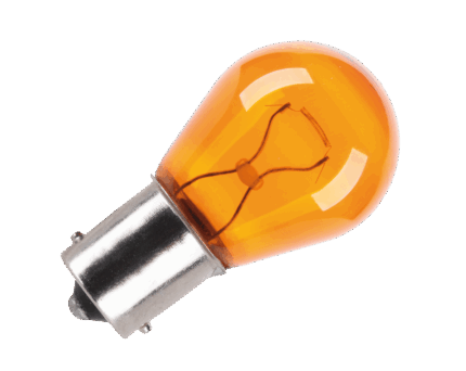 Автомобільна лампочка 12V Vipow ZAR0177 21W помаранчева