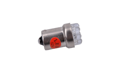 Автомобільна лампочка 12V ZAR0065 G18.5 - 9LED-1156 червона