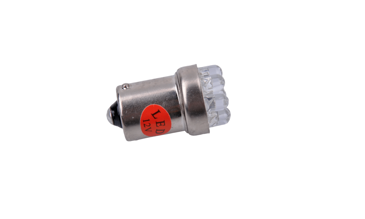 Автомобільна лампочка 12V G18.5 - 9LED-1156 червона Автомобільна лампочка 12V ZAR0065 G18.5 - 9LED-1156 червона