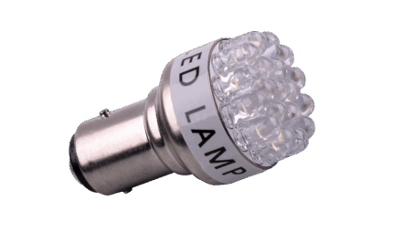 Автомобільна лампочка 12V ZAR0090 S-25-19LED-1157 біла