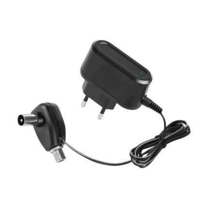 Блок живлення електронної антени з роз'ємом "F" 12V Rebel URZ1194-3 300mA