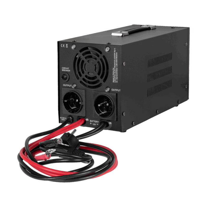 перетворювач чистої синусоїди з функцією заряджання 12V 230V 1000VA/700W