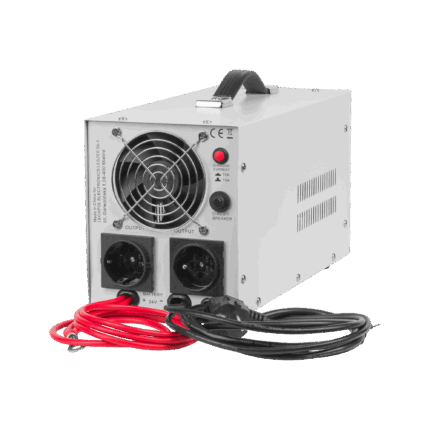перетворювач чистої синусоїди з функцією зарядки 24V 230V 1500VA/1050W