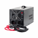 перетворювач чистої синусоїди з функцією зарядки 24V 230V 1500VA/1050W - чорний