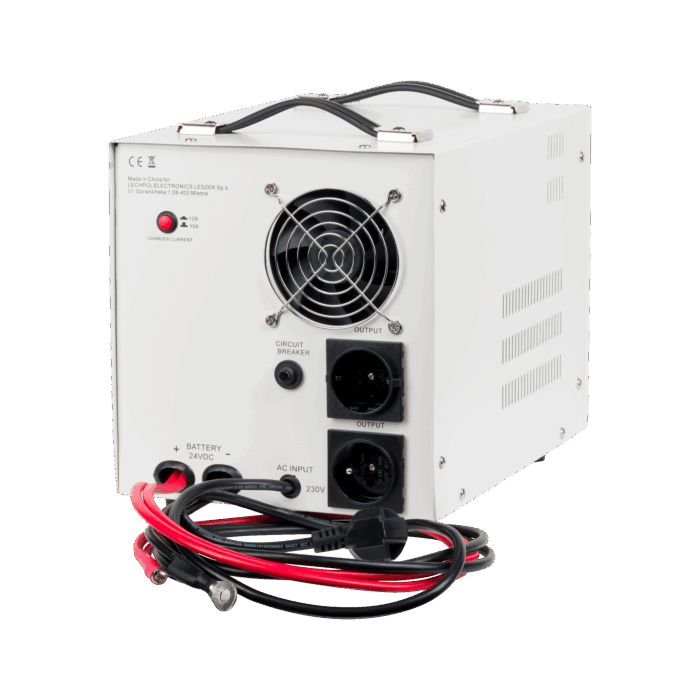 перетворювач чистої синусоїди з функцією зарядки 24V 230V 2000VA/1400W