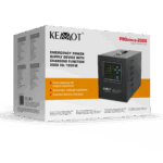 Аварійний блок живлення Kemot URZ3407-LFP4 PROsinus-2000, перетворювач чистої синусоїди з функцією заряджання 12V 230V 2000VA/1200W - Зображення 5