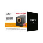 Аварійний блок живлення Kemot URZ3431B PROsinus-2200, перетворювач чистої синусоїди з функцією заряджання, 12V 230V 2200VA/1600W - чорний - Зображення 4