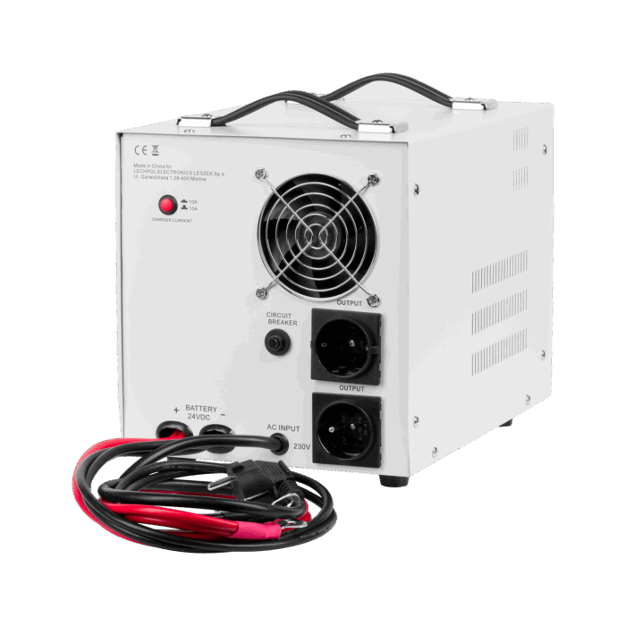 перетворювач чистої синусоїди з функцією зарядки 24V 230V 2600VA/1800W