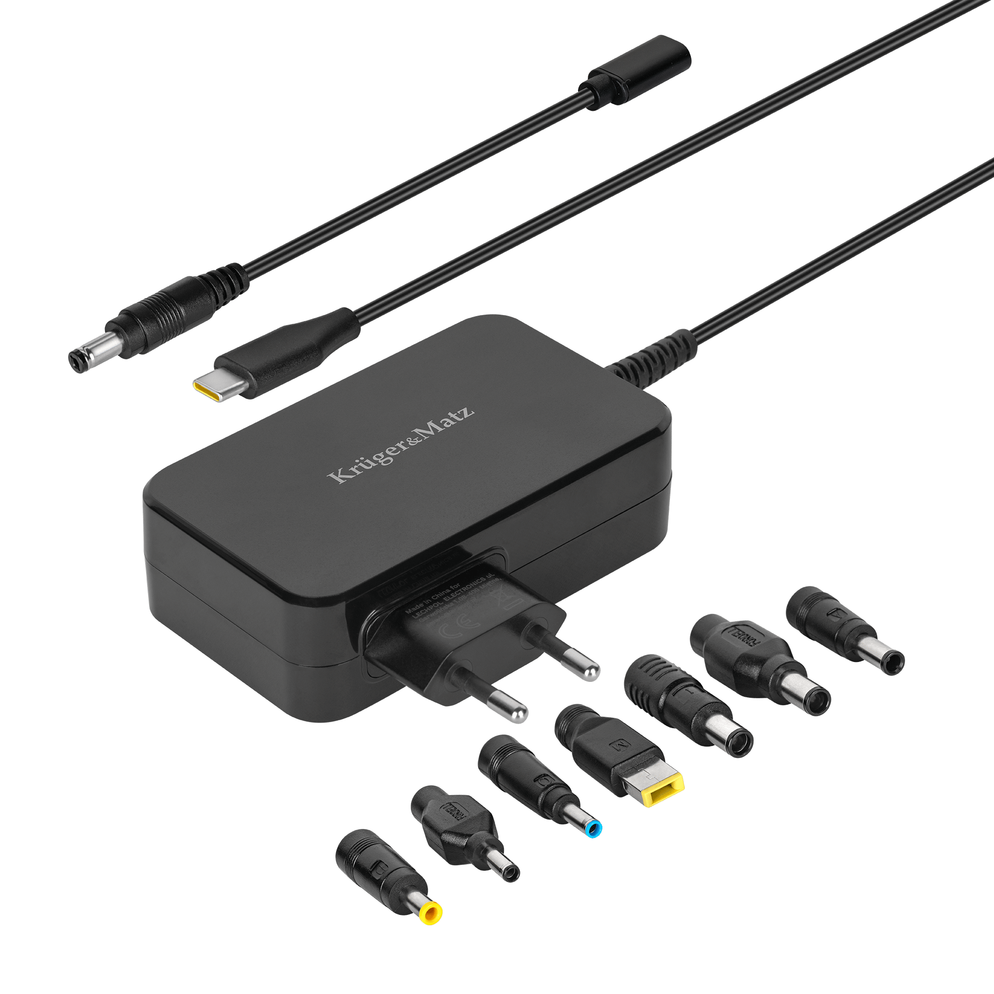Універсальний блок живлення Kruger&Matz 90 Вт з функцією Power Delivery Універсальний блок Krüger&matz KM1450-90 живлення 90 Вт з функцією Power Delivery
