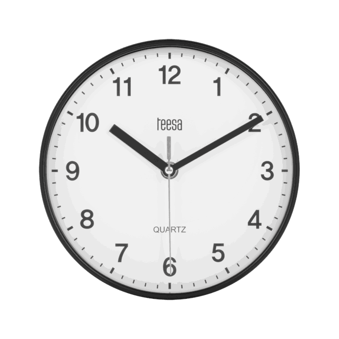Настінний годинник Teesa TSA0038B 20 см чорний - Зображення 3