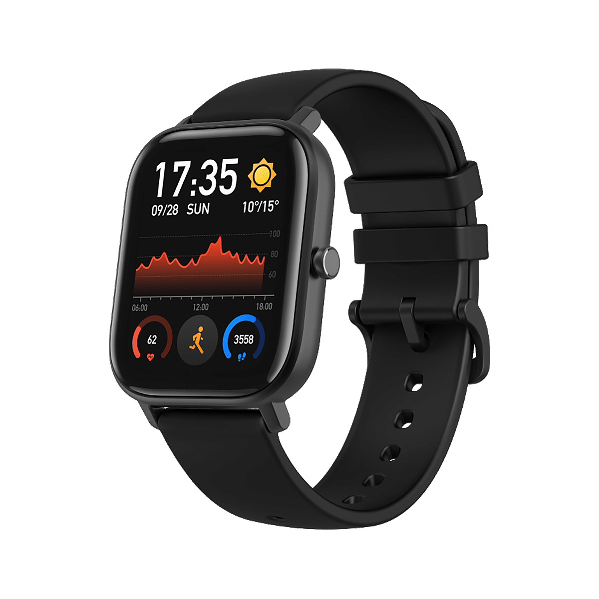 Годинник Xiaomi Amazfit GTS Obsidian Black Годинник Xiaomi XIA011.1 Amazfit GTS Obsidian Black