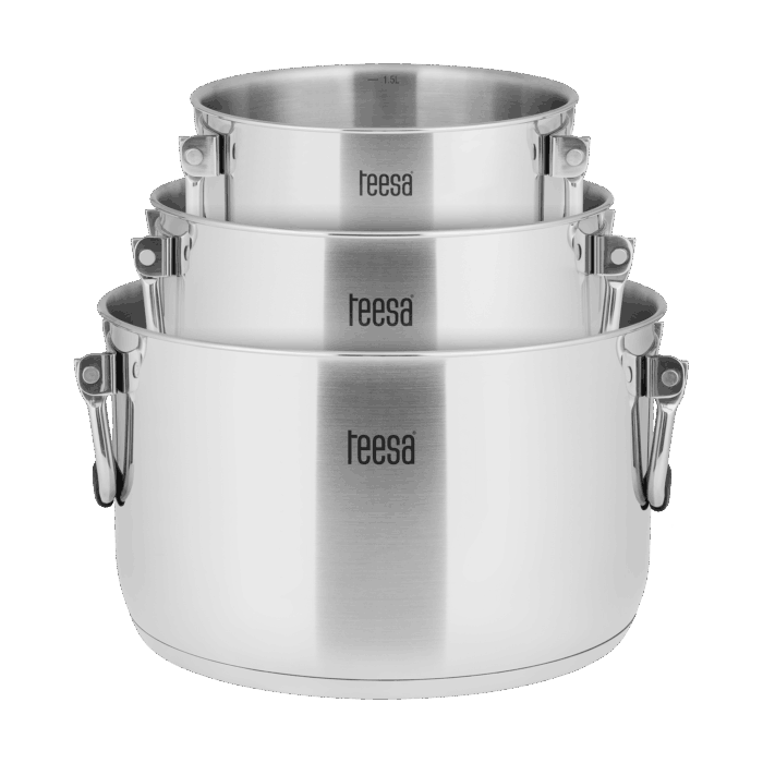 Набір каструль Teesa TSA0149 COOK PRIME з 6 предметів - Зображення 2