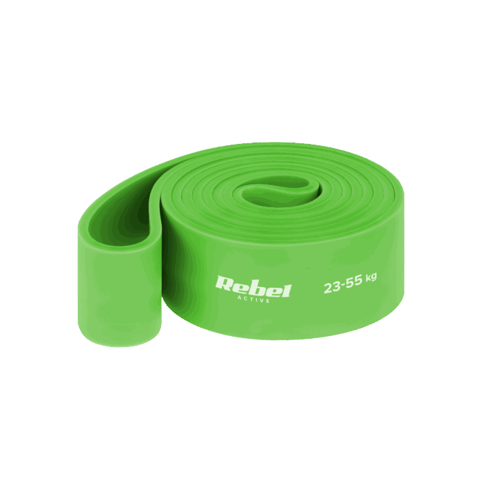 Комплект еспандерів TPE - Power Band PTs-1, 4-55 кг, 5 еспандерів TPE, Rebel RBA-3001-S5 ACTIVE - Зображення 7