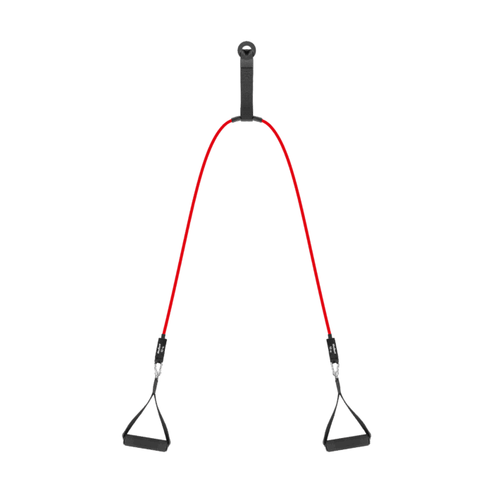 Комплект еспандерів для вправ - Power Tube Set, 5-80 кг, 5 еспандерів, Rebel RBA-3006 ACTIVE - Зображення 6