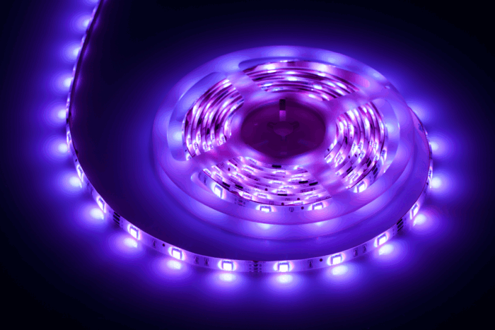 Комплект освітлення (гірлянда 150x5050SMD Vipow URZ3321 діодів + блок живлення + контролер кольору) - Зображення 15