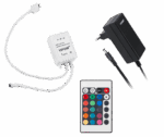 Комплект освітлення (гірлянда 150x5050SMD Vipow URZ3321 діодів + блок живлення + контролер кольору) - Зображення 2