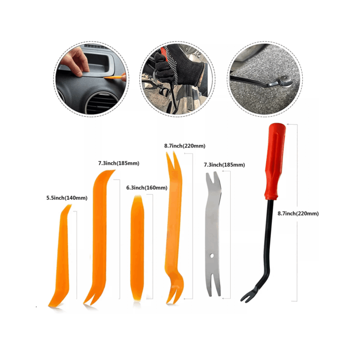 Набір із 726 автомобільних затискачів E6147 Eurokomp NAR0879 - Зображення 5