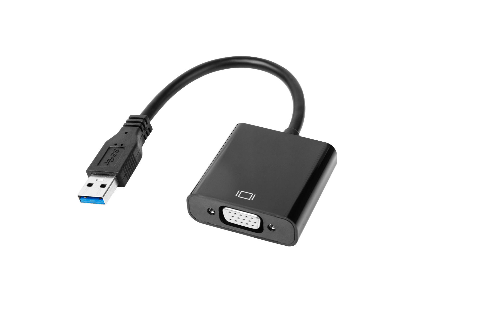 Роз'єм адаптера USB 3.0 - VGA Роз'єм адаптера USB 3.0 - Cabletech KOM0984 VGA