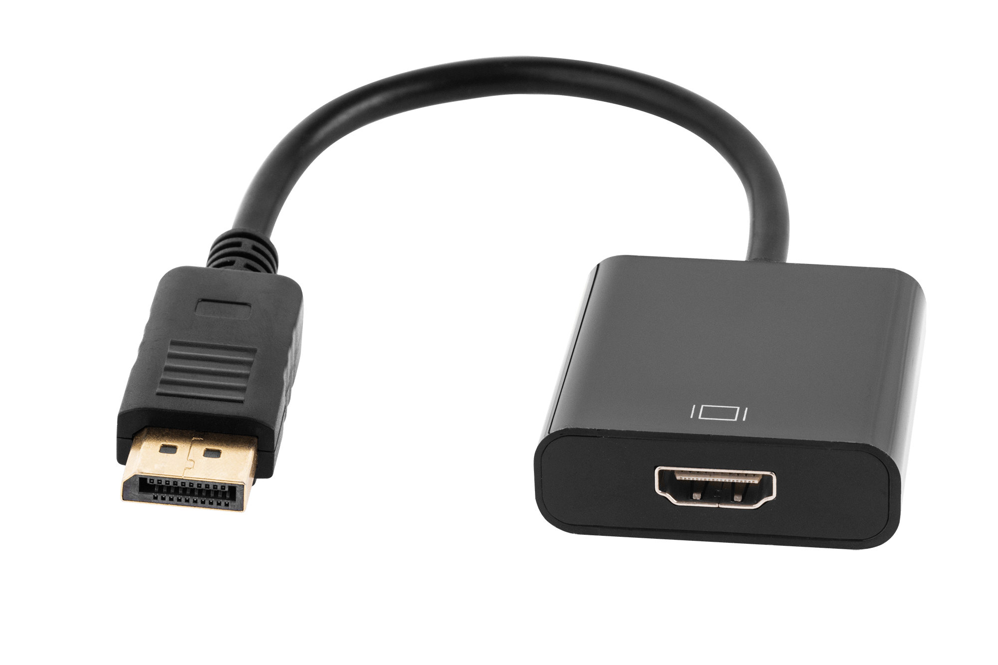 Адаптерний роз'єм DISPLAYPORT - роз'єм HDMI Адаптерний роз'єм DISPLAYPORT - Cabletech KOM0850 роз'єм HDMI