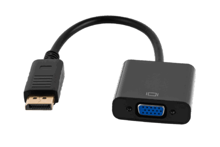 Перехідник DISPLAYPORT - Cabletech KOM0849 роз'єм VGA