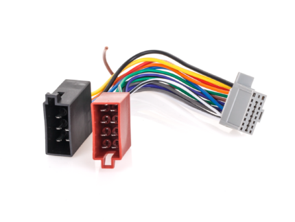 Роз'єм для Panasonic CQ-RDP Soling ZLA0724 123 сірий 16-контактний (новий Alpine) - ISO-KP123