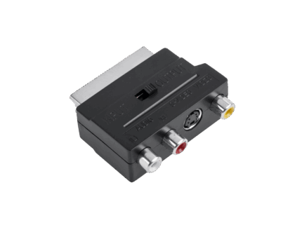 Роз'єм Euro S-18 ZLA0352 3xGN.RCA+SVHS+штекер
