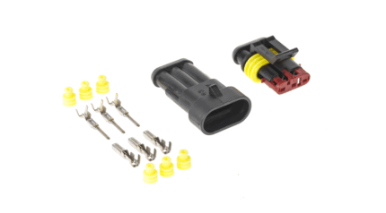 Герметичний автомобільний роз'єм x3 ZLA0877 Superseal 1.5