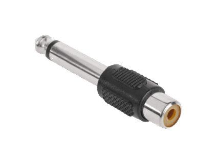 Роз'єм Jack 6.3 MONO-GN.RCA ZLA0288