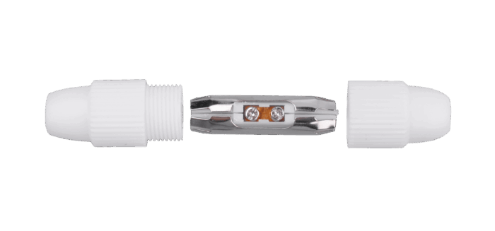 Стандартний роз'єм для телевізійного кабелю Cabletech ZLA0359-2.1 (циліндр) - Зображення 2