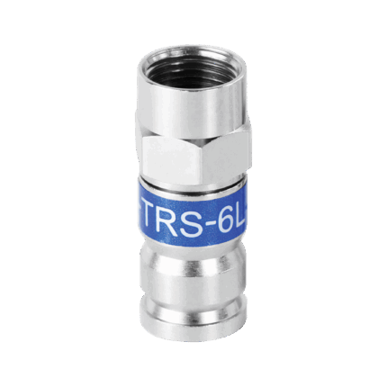 Компресійний роз'єм TRS6L WTY0643 RG6 PCT F