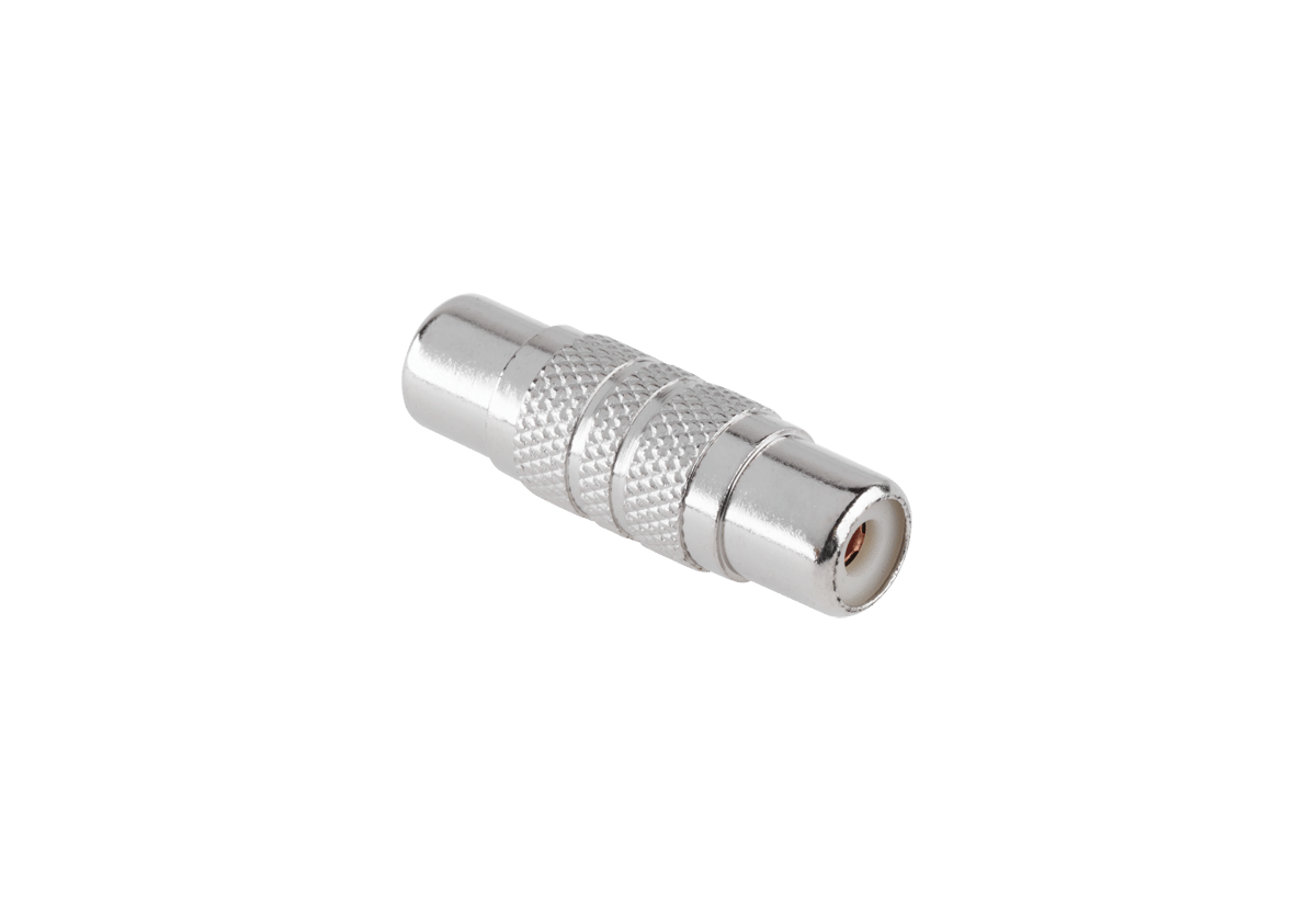 Роз'єм RCA-RCA металевий/пальцевий/CK2506 Роз'єм RCA-RCA ZLA0316MET металевий/пальцевий/CK2506