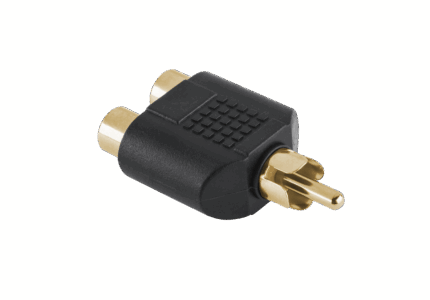 Роз'єм RCA-2xgn.RCA ZLA0307 GOLD