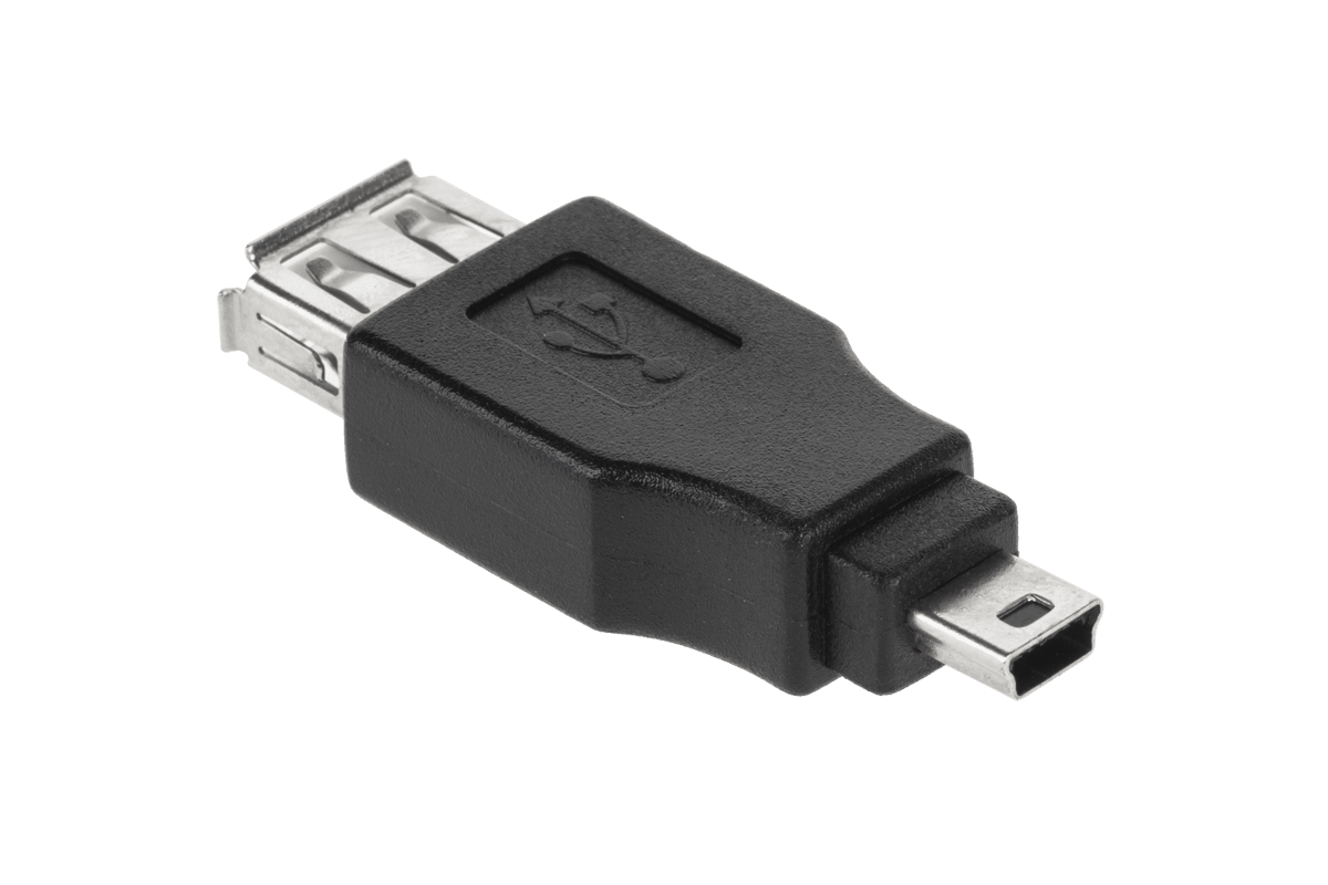 Міні-USB 5P штекер/роз'єм USB типу A Міні-USB ZLA0628 5P штекер/роз'єм USB типу A