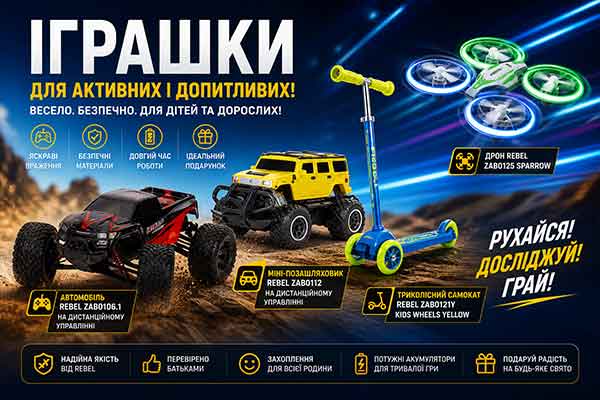 Банер Іграшки